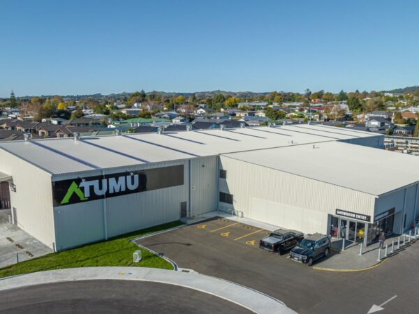 Exterior of TUMU Havelock North Warehouse